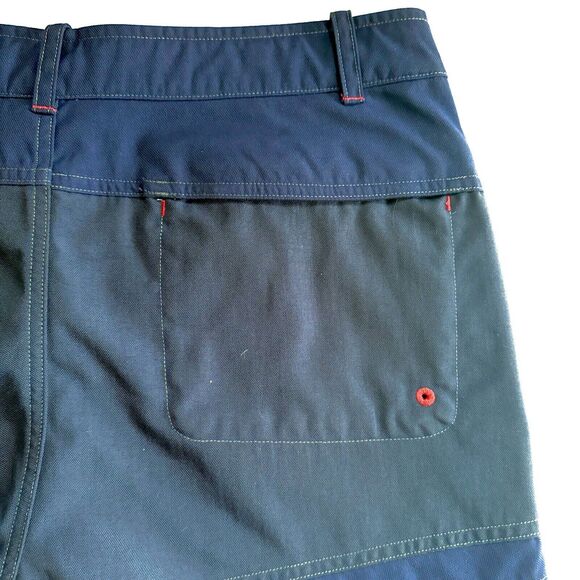 Sperry Top-Sider Women's Tech Board Shorts Nylon Supplex Navy/Red Sailing Size M - Picture 4 of 13